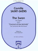 Swan The by Saint-Saens Camille - Beuchner Alvin - for Cello and Piano