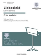 Liebesleid by Kreisler Fritz for Violin w/ Audio
