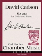 Sonata by Carlson David for Cello and Piano