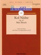 Kol Nidre Opus 47 by Bruch Max for Cello and Piano (W/cd)
