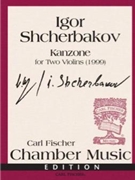 Kanzone by Shcherbakov Igor for Violin Duet