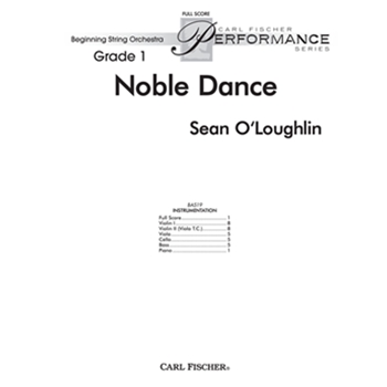 Noble Dance by O'Loughlin Sean for Full Score
