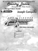 Country Dance by Handel George Frideric - Compello Joseph - for
