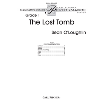 Lost Tomb by O'Loughlin Sean for Full Score