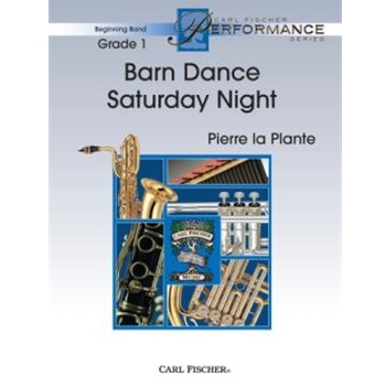 Barn Dance Saturday Night by La Plante Pierre for Concert Band