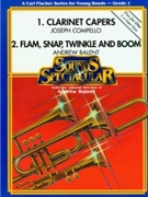 Clarinet Capers / Flam Snap Twinkle & Boom by Balent and Compello for Clarinet Section w/ Band