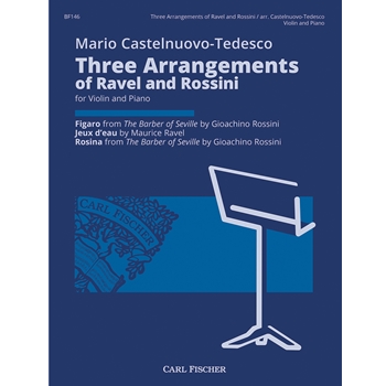 3 Arrangements of Ravel and Rossini