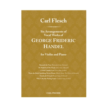 Six Arrangements of Vocal Works of George Frideric Handel