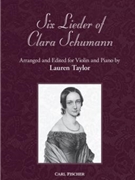 Six Lieder of Clara Schumann