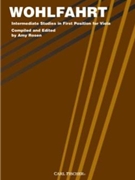 Intermediate Studies In 1st Position by Wohlfahrt Franz - Rosen Amy - for Viola Method