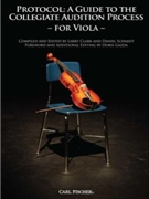 Protocol - Guide To Collegiate Audition by Kreutzer Rodolphe - Clark and Schmidt - for Viola Collection