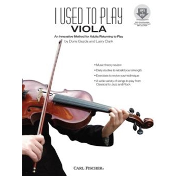 I Used To Play Viola by Gazda and Clark - Clark and Gazda - for Viola Method