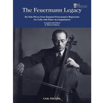 Feuermann Legacy The by Handel George Frideric - Feldman Marion - Itzkoff Seymour H for Cello w/ Piano