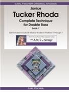 Complete Technique for Double Bass Book 1 by Rhoda Janice Tucker for String Bass Method