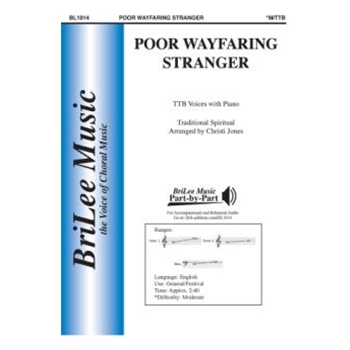 Poor Wayfaring Stranger by - Jones Christi - for TTB a cappella (Trad Spiritual)