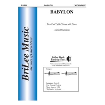 Babylon by DesJardins James M - DesJardins James M - for 2-Part and Piano (Trad English Rhyme)