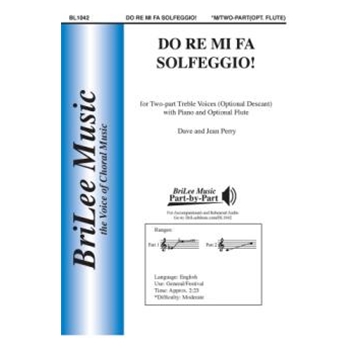 Do Re Mi Fa Solfeggio by Perry Dave and Jean for 2-Part and Piano