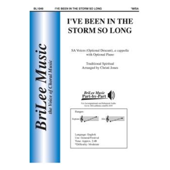 I've Been in the Storm So Long by Traditional Spiritual - Jones Christi - for SA a cappella (Trad Spiritual)