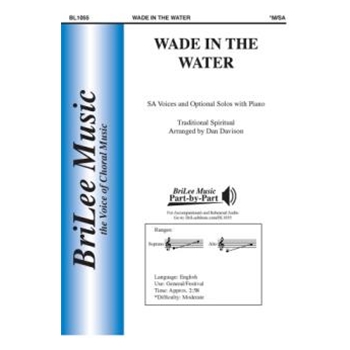 Wade in the Water by Traditional - Davison Dan - for SA and Piano
