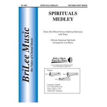 Spirituals Medley by African-american Spirituals - Beery Lon - for 3-Part Mixed and Piano (African Amer Spiritu)