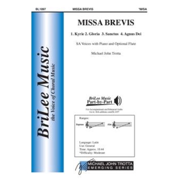 Missa Brevis by Trotta Michael John for SA and Piano