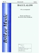 Balulalow by Schram Ruth Elaine for SSA