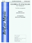 Gloria In Excelsis by Haydn Joseph - Moore Donald - for 2-Part