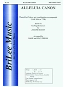 Alleluia Canon by Haydn Joseph - Perry Dave - for SAB and Piano