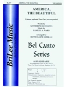 America The Beautiful by Ward Samuel A - Schram Ruth Elaine - for Unison/2-Part