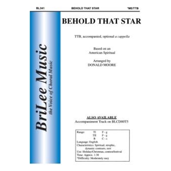 Behold That Star by Spiritual - Moore Donald - for TTB
