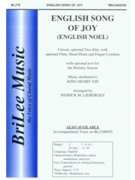 English Song Of Joy by King Henry VIII - Liebergen Patrick M - for Unison