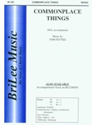 Commonplace Things by Fettke Tom - Fettke Tom - for SSA