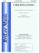 Cielito Lindo by Schram Ruth Elaine - Schram Ruth Elaine - for Unison/2-Part