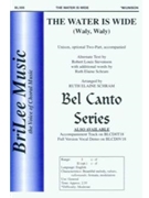 Water Is Wide by Schram Ruth Elaine - Schram Ruth Elaine - for Unison/2-Part