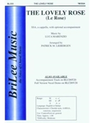 Lovely Rose by Marenzio Luca - Liebergen Patrick M - for SSA a cappella