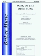 Song Of The Open Road by Schram Ruth Elaine - Schram Ruth Elaine - for Unison/2-Part