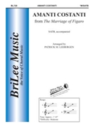 Amanti Costanti by Mozart Wolfgang Amadeus - Liebergen Patrick M - for SATB