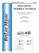 Ding Dong Merrily On High by - Patterson Mark - for SATB