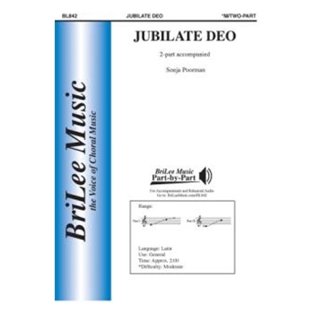 Jubilate Deo by Poorman Sonja for 2-Part