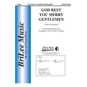 God Rest You Merry Gentlemen by - Courtney Vicki Tucker - for 2-Part