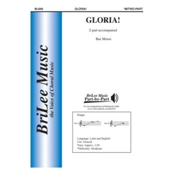 Gloria by Moses Rae for 2-Part