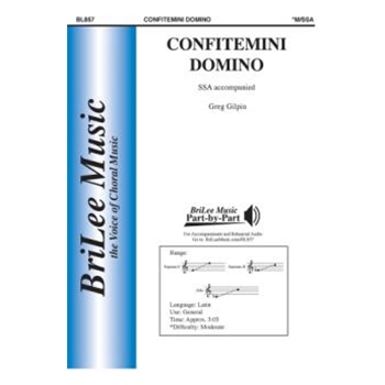 Confitemini Domino by Gilpin Greg for SSA