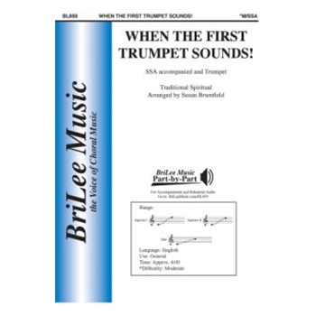 When the First Trumpet Sounds by - Brumfield Susan - for SSA