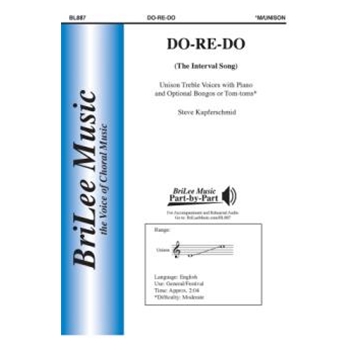 Do-Re-Do The Interval Song by Kupferschmid Steve Kupferschmid Steve for Unison and Piano