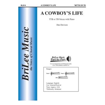 Cowboy's Life by Davison Dan for TTB and Piano