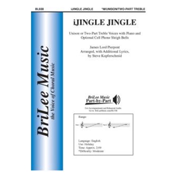 iJingle Jingle by Pierpont James - Kupferschmid Steve - for Unison/2-Part and Piano