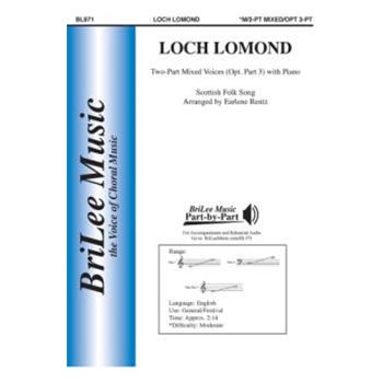 Loch Lomond by Scottish Folk Song - Rentz Earlene - for 2 or 3-Part Mixed