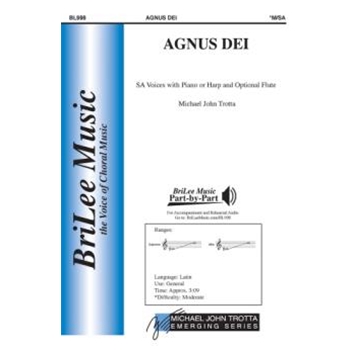 Agnus Dei by Trotta Michael John for SA and Piano