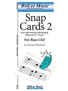Snap Cards 2 - for Bass Clef by Pritchard Theresa for Bass Clef