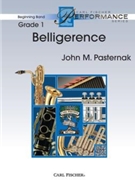 Belligerence by Pasternak John for Concert Band